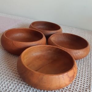 Set of Wooden Bowls